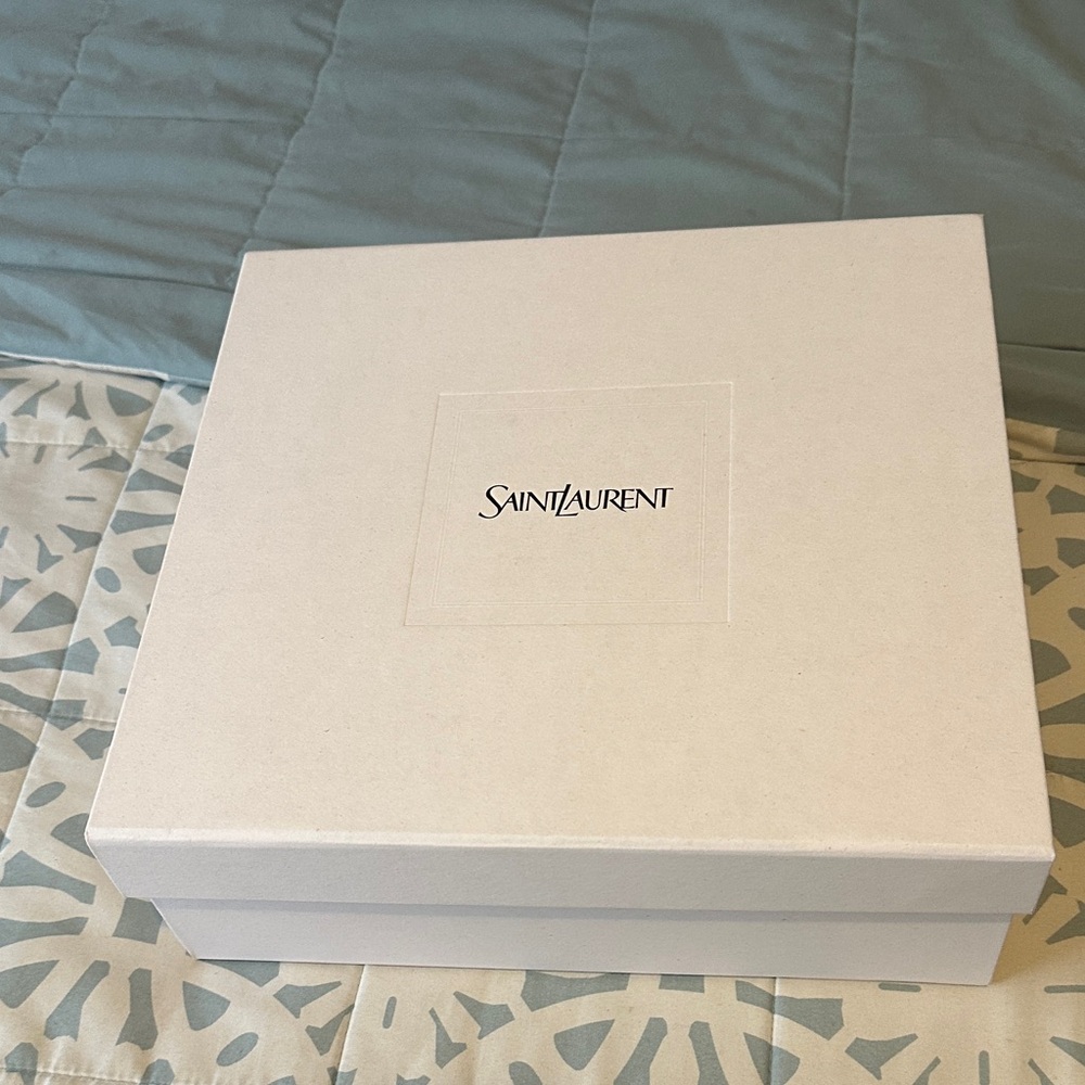 Saint Laurent Ivory Gift Box